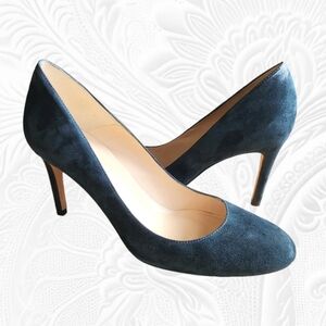 LK Bennett Sasha Blue round toe court Size 39 1/2